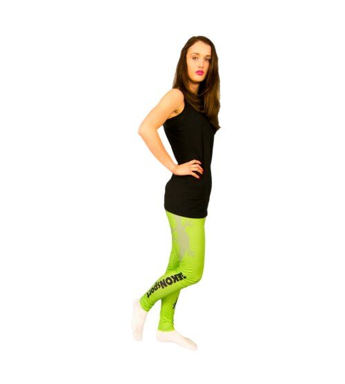 Športové legíny GEKON® 804 Planet Green